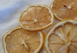 Сушеные лимоны на зиму